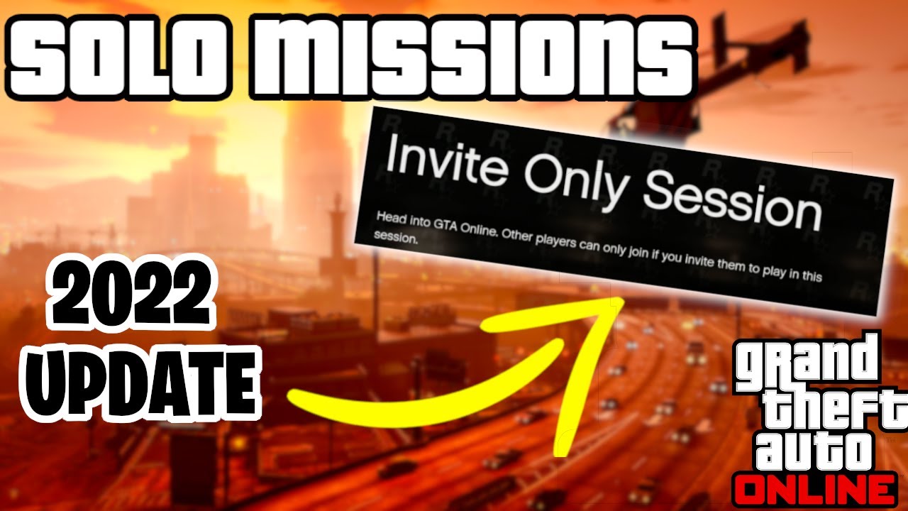 How to create a Solo Lobby to do missions in GTA 5 Online!