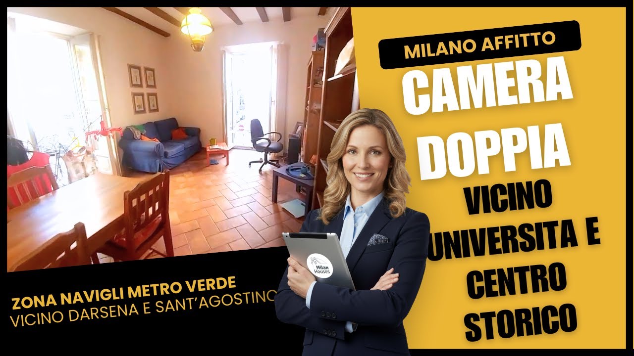 camera doppia in affitto a milano | sant&rsquo;agostino MM2, vicino darsena @MilanHouses