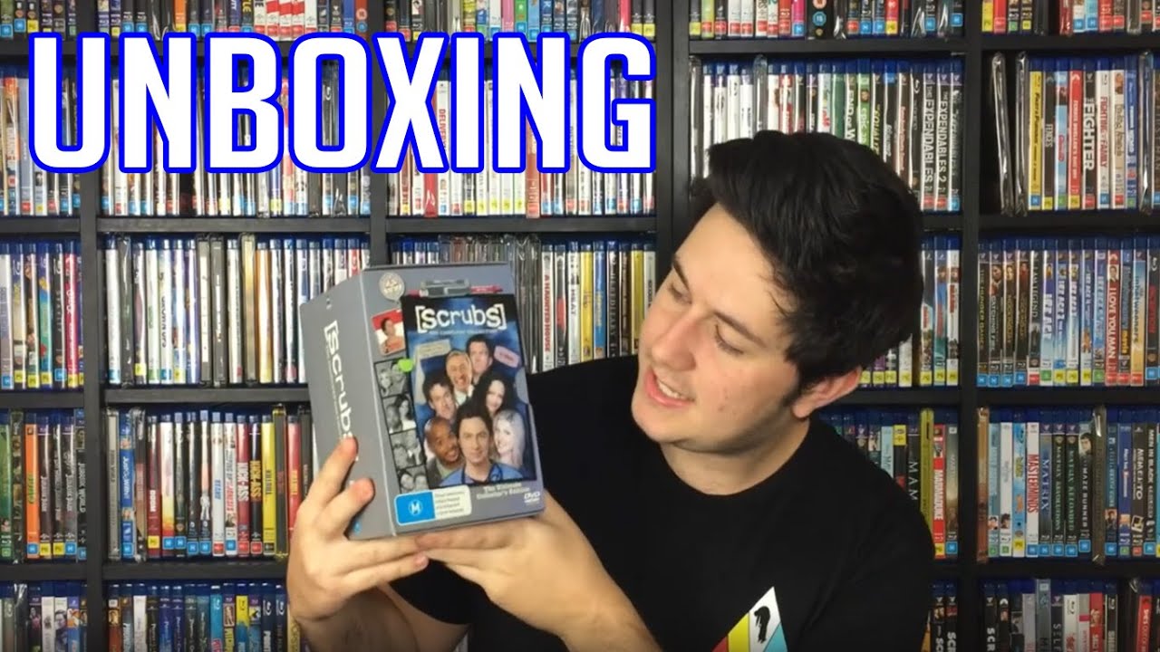 Scrubs Complete Series Unboxing