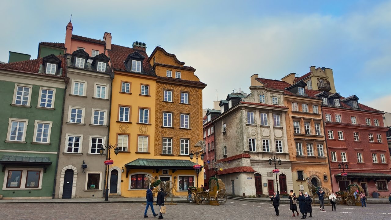 🇵🇱 Warsaw Walking Tour 2025 | Old Town to Palace of Culture PKiN | 4K Day Walk (No Commentary)