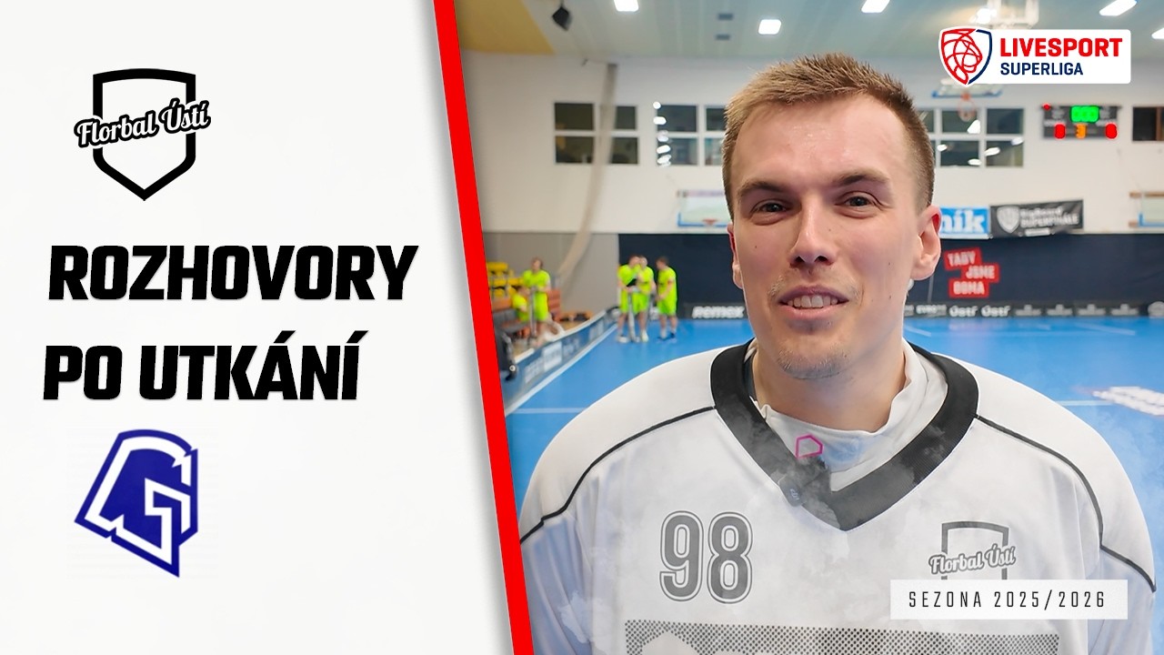 Rozhovory po utkání LS 26. kolo: Florbal Ústí - 1. SC NATIOS Vítkovice 3:6