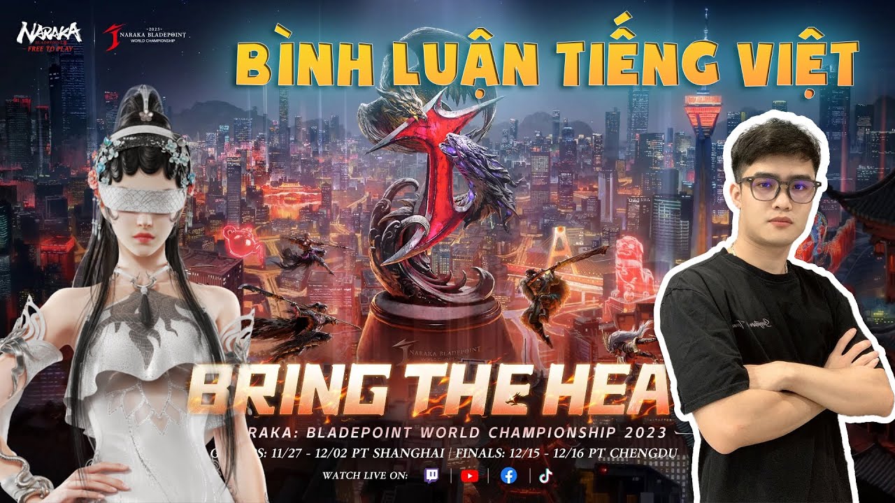 Trios | Chung Kết Thế Giới Naraka Bladepoint J Cup 2023 Final Day | 521 Esports, VNGC, BBE, FPX.ZQ