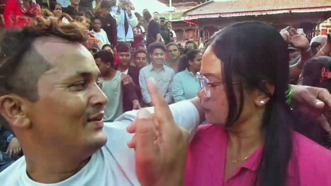 रमाइलो लाइभ दोहोरी ll  दोहोरिमा कडा नाच Live Dohori #dohori