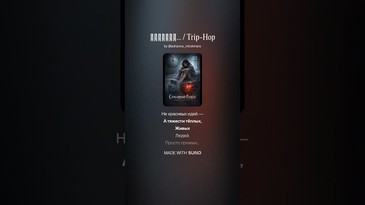 Холодно (сенсорный голод) Trip-Hop