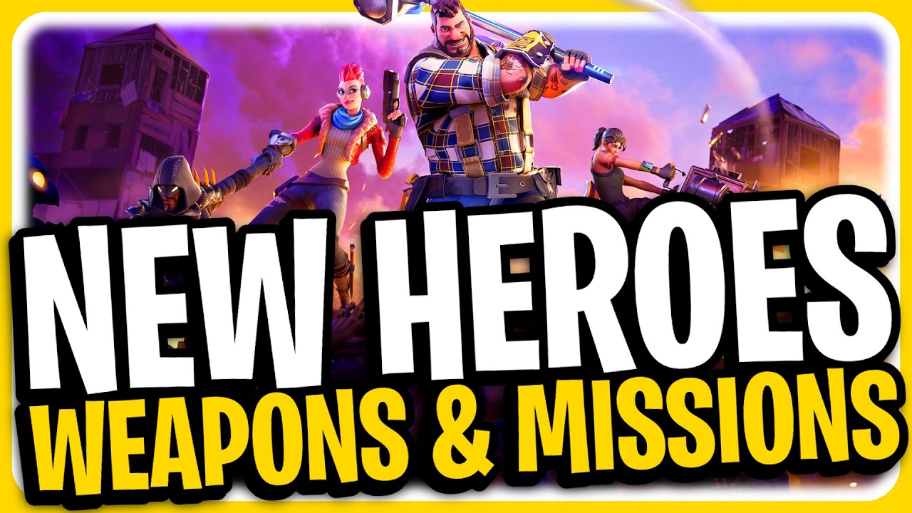 В STW появятся *НОВЫЕ* миссии, герои и оружие!