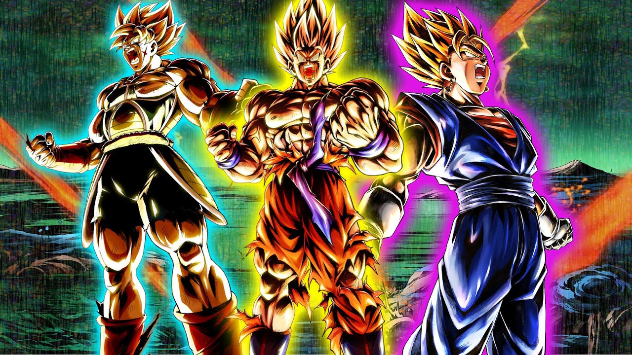 SO I tried using a Blue Blue Purple team. Here's what happened .... Dragon Ball Legends PvP