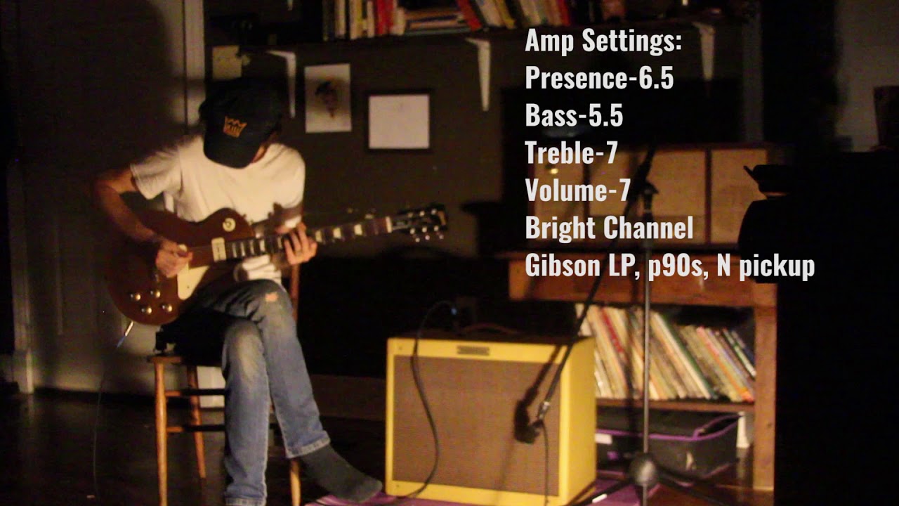VINTAGETONE 5F4 Tweed Super style Amp demo, by Luke Smith, Muscle Shoals, AL