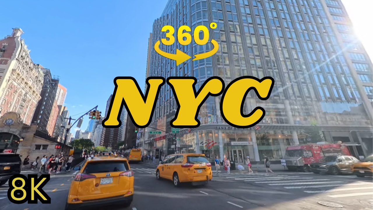 360° VR NYC Drive - Cruising Through Morningside Heights