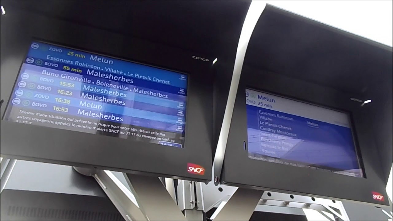La nouvelle refonte du RER D (S.A 2019)