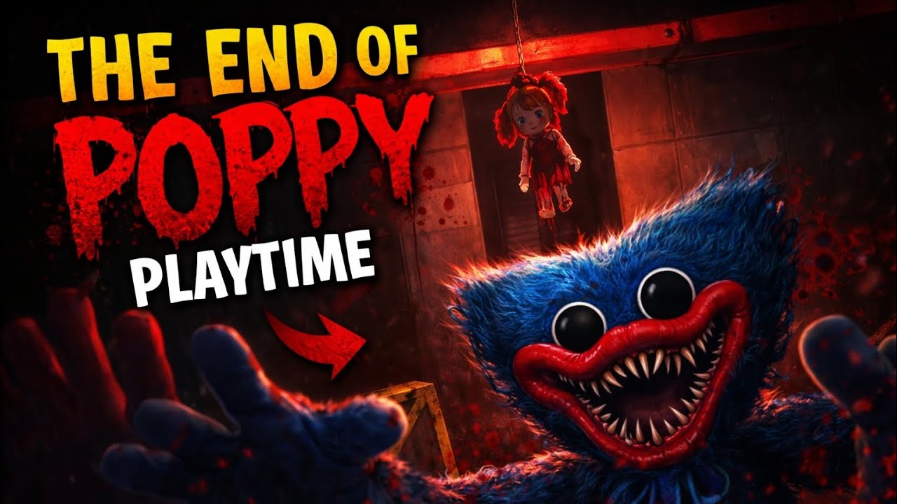THE END OF POPPY! 😱🔥 | Huggy Wuggy Final Escape