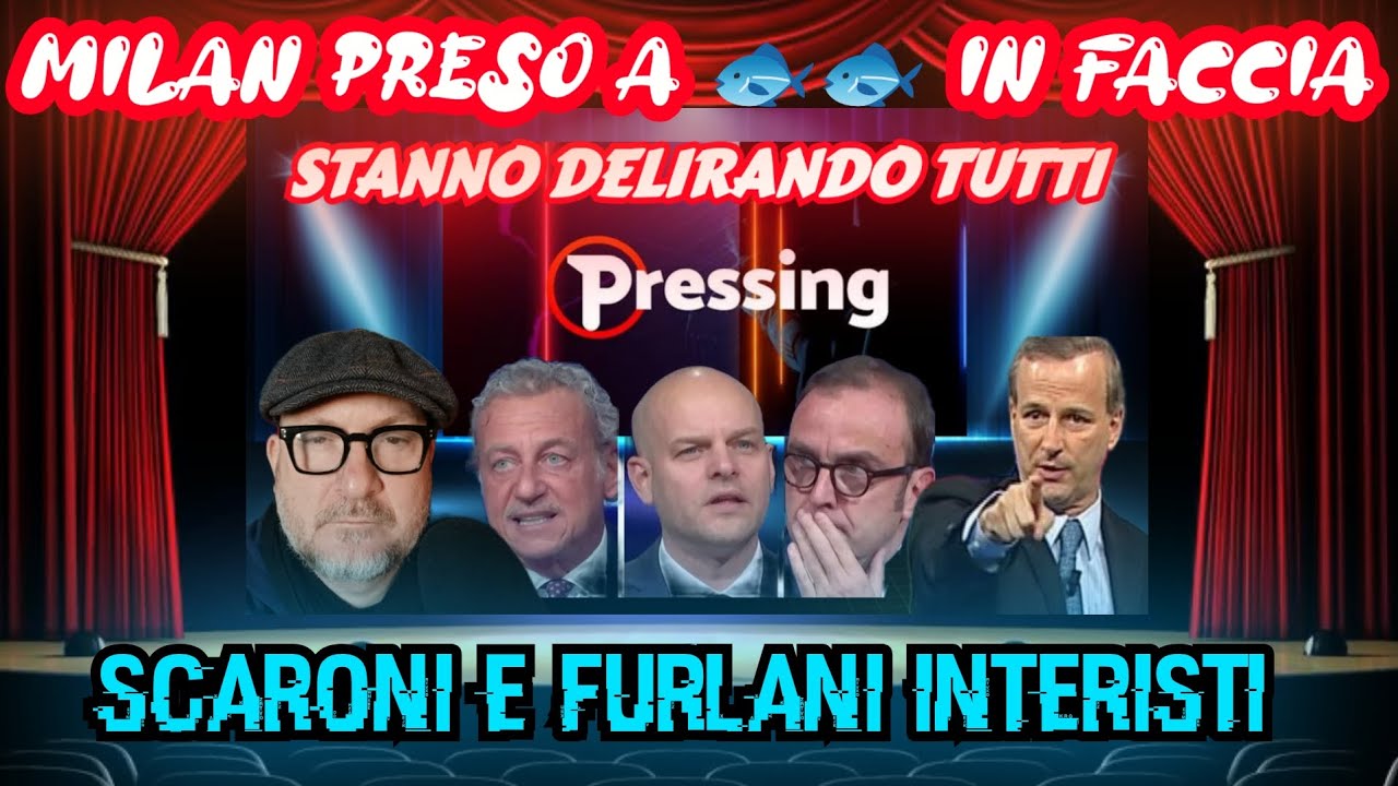 🚨SCANDALO a PRESSING 💥 GIORNALISTI INTERISTI IMPAZZITI🔥TUTTI vs TUTTI e SOCIETÀ MILAN SUBENDO MUTA🤬