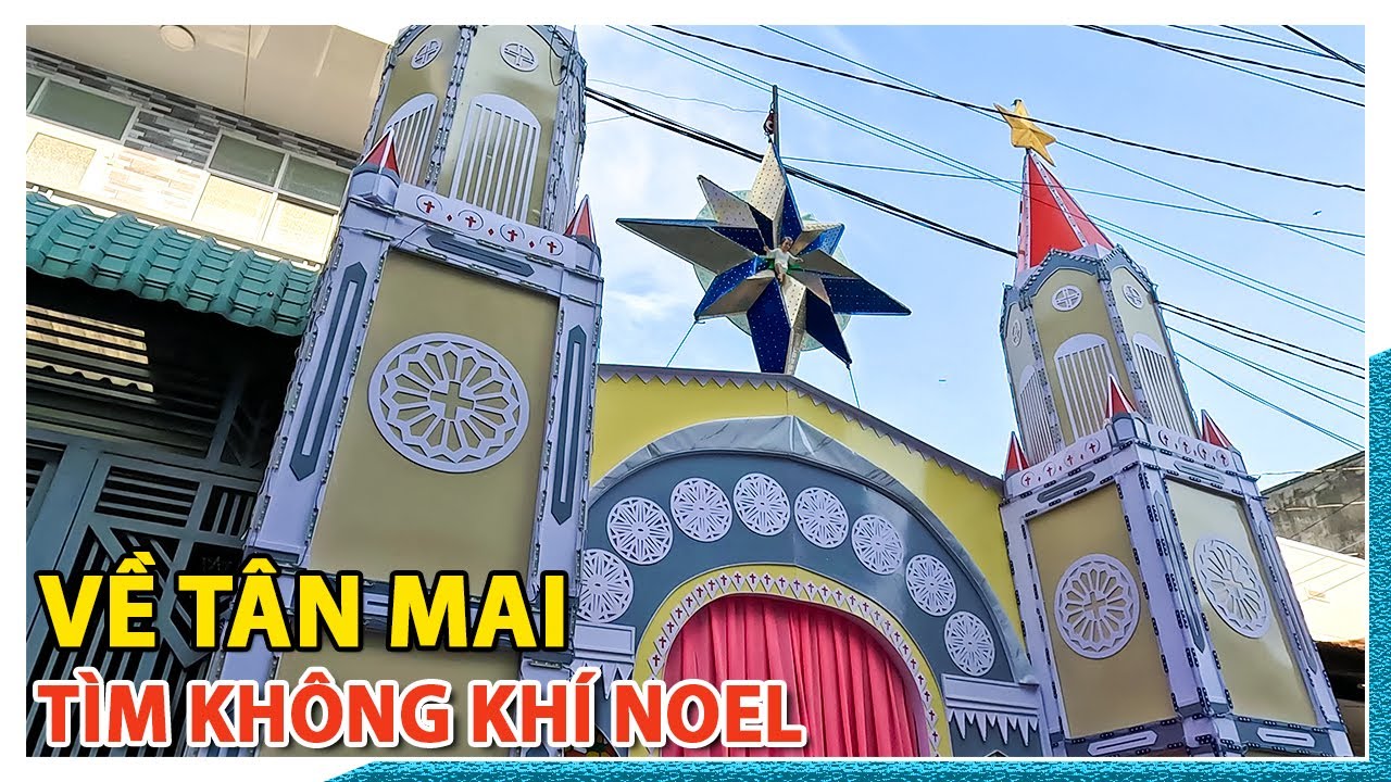 Về Tân Mai tìm không khí Giáng Sinh 2023 và xem cận cảnh công trình đường ven sông