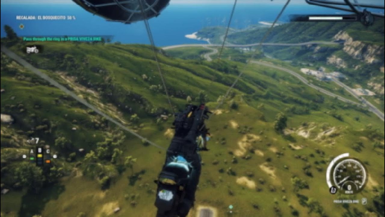 Just Cause 4 (PS4): How to clear the Prisa Viveza Bike Stunt @ Recaladia. El Bosquecito