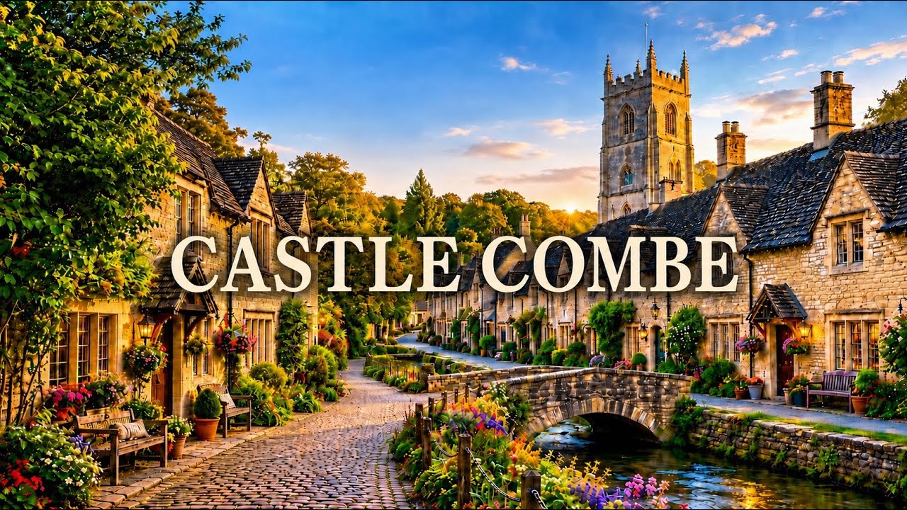 CASTLE COMBE 🏴󠁧󠁢󠁥󠁮󠁧󠁿 A walking tour through englands prettiest village, Castle Combe, The Cotswolds
