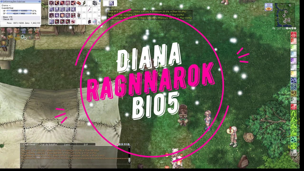 Guardi&atilde;o Real vs Bio 5 [Ragnarok @Thor]