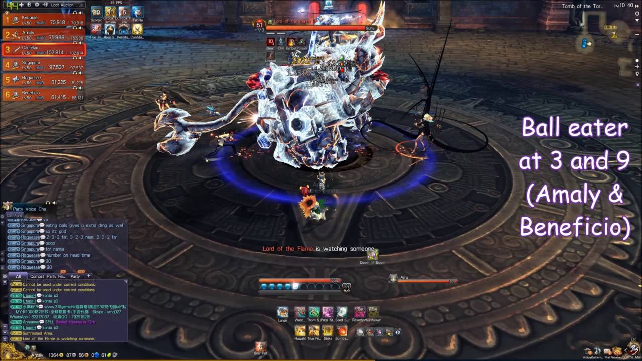 Blade and Soul [TW] Tomb of Tormented Exile / Desolate Tomb 6 man guide