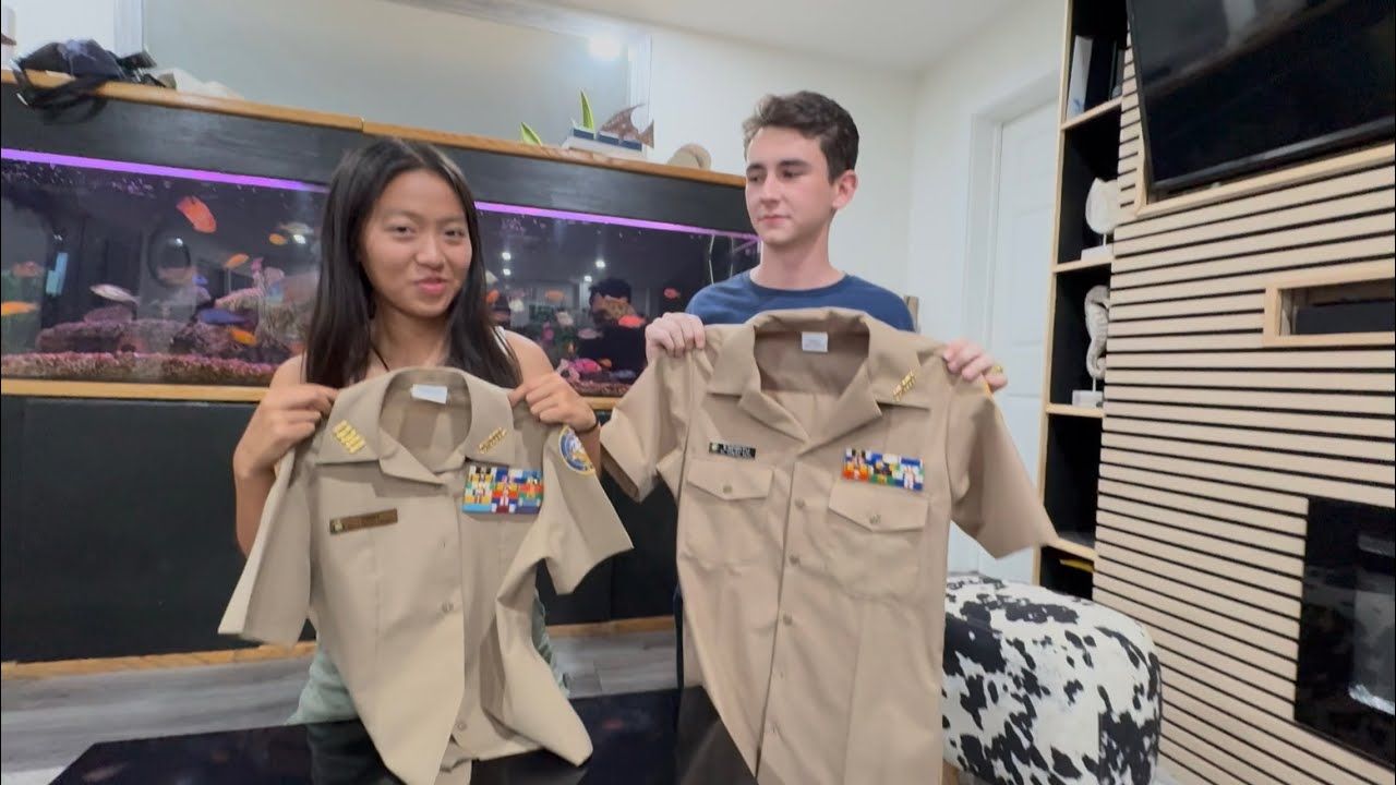 How to set up an NJROTC Uniform! 