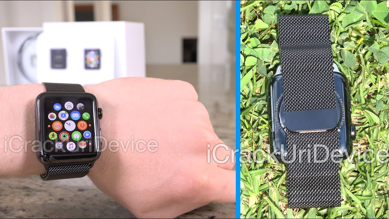 Apple Watch Unboxing (SPACE BLACK Milanese Loop) - New Color Review