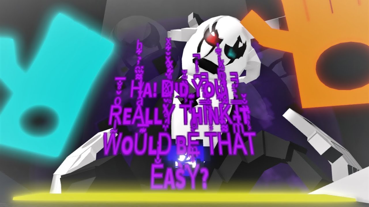 Omega Gaster Fight! [Completed] |Roblox|