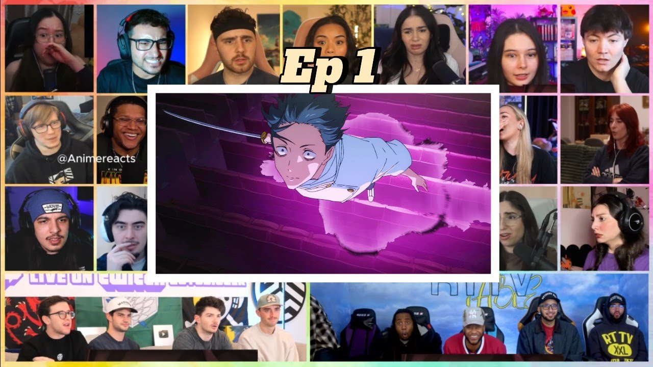 Jujutsu Kaisen Season 3 Episode 1 | Mega reaction mashup | 呪術廻戦