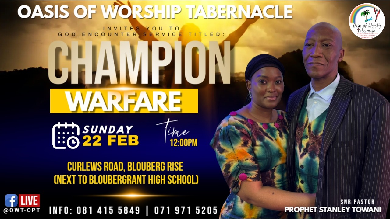 Champion Warfare - Prophet Stanley Towani
