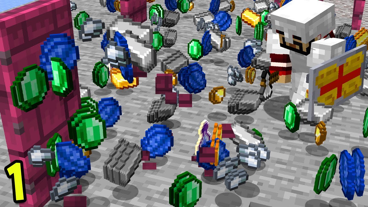 Loot Drops But The Random Are Minecraft #1