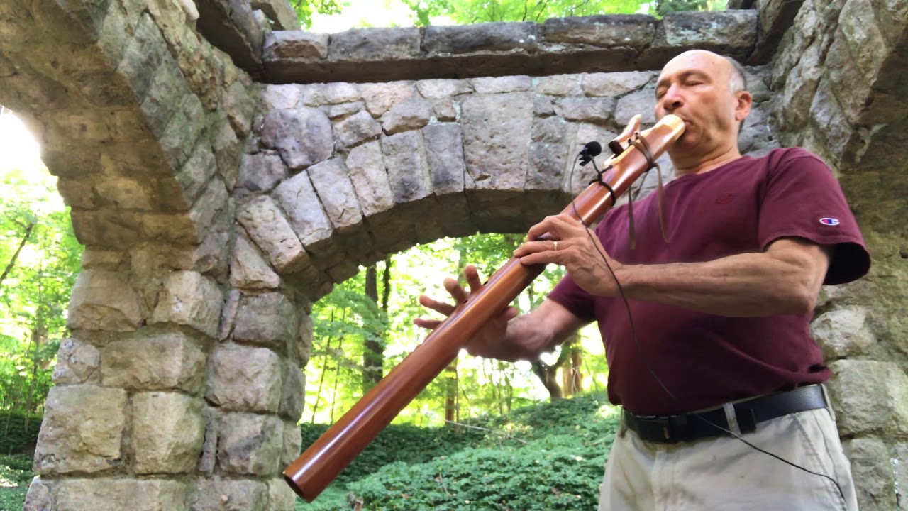 Southern Cross Flutes crafted “Ancient Kauri Wood” Contra Bass Flute Low F# Minor