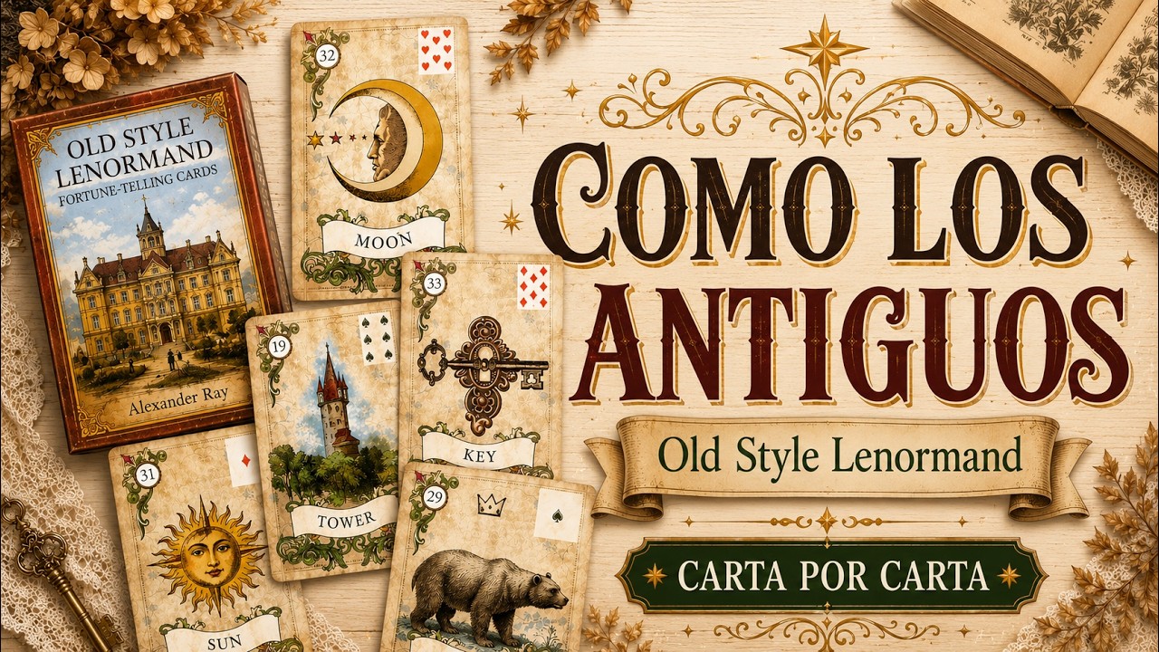 Old Style Lenormand. Flipthrough. Carta x carta. #lenormand  #oldstylelenormand #lenormandcards