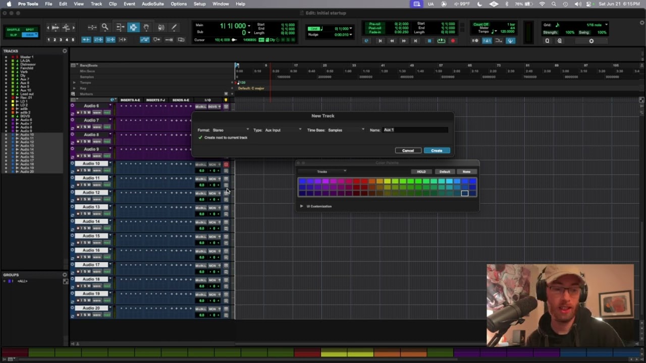🎧 How to Set Up a Pro Tools Recording Template for Beginners | Step-by-Step Tutorial 🎧
