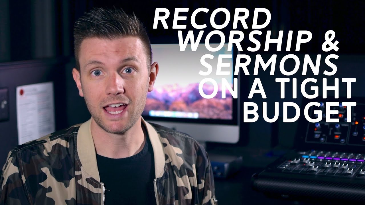 How to Record Audio for Church Service