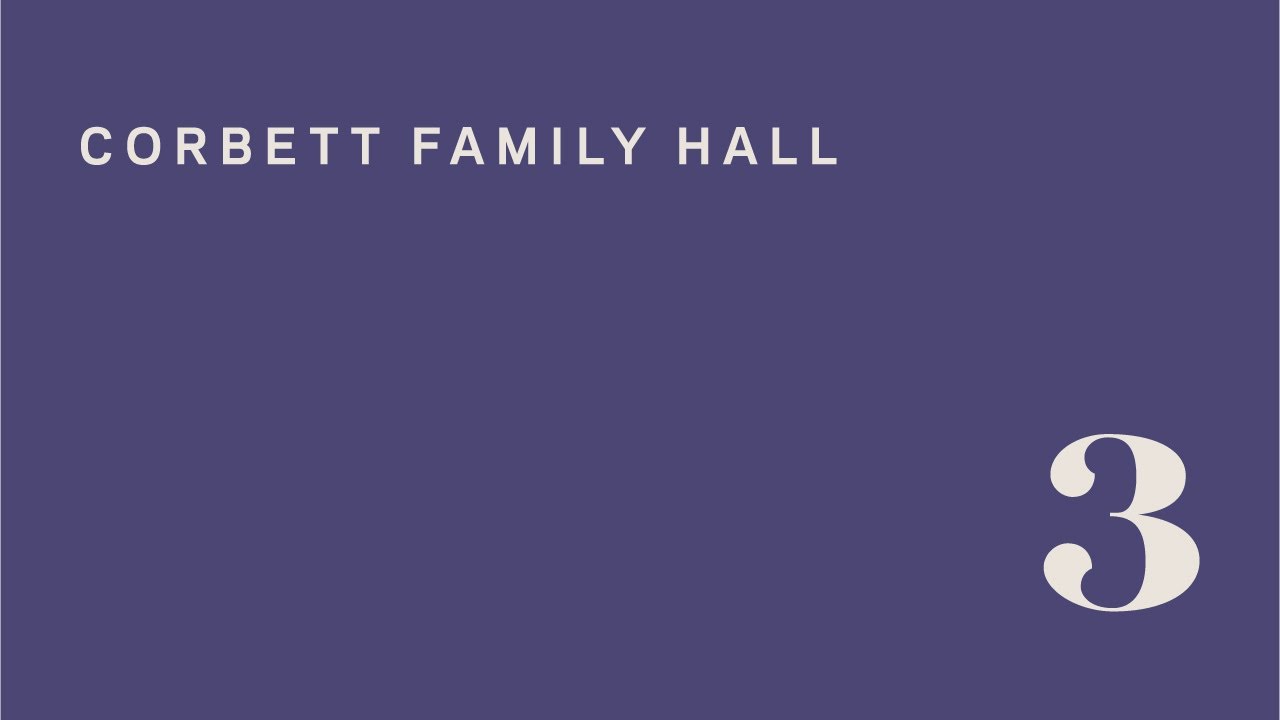 Sacred Places of Notre Dame: Corbett Family Hall