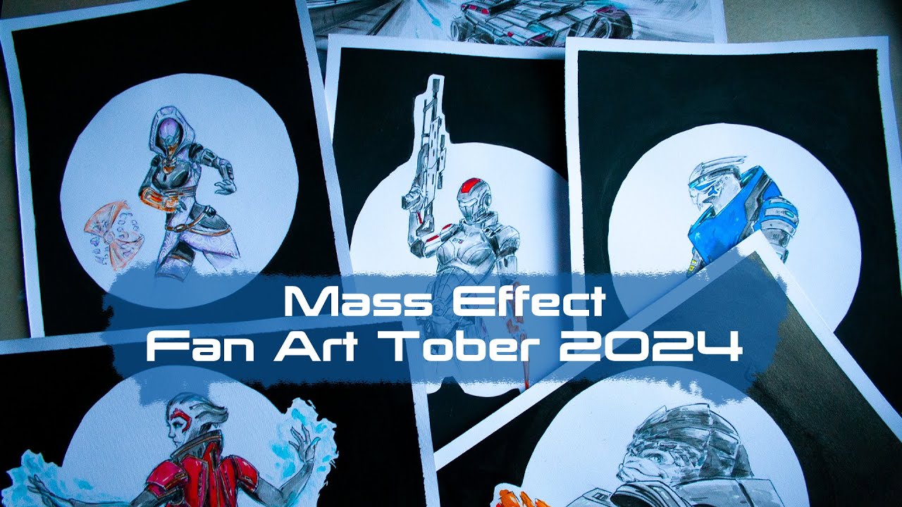 Mass Effect Fan Art Tober 2024
