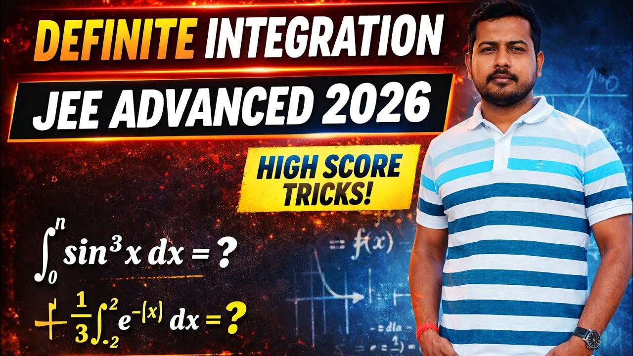 Definite Integration Problems – JEE Advanced 2026 Level
