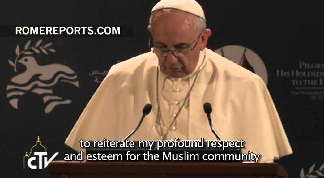 Francis in Jordan: 