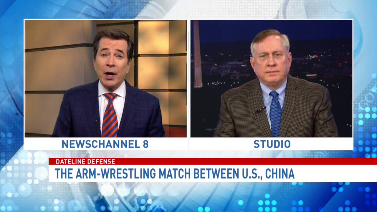 The arm-wrestling match between the U.S. and China