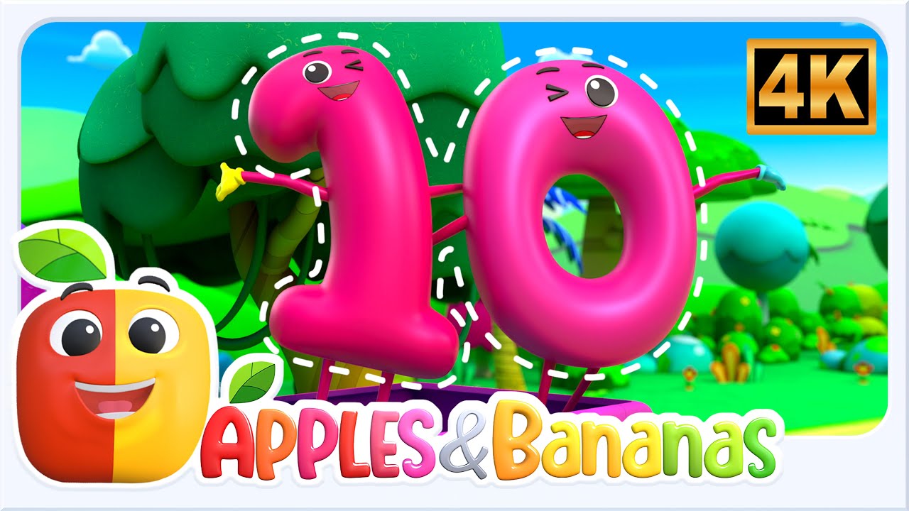 Ten Little Numbers Nursery Rhyme And Counting Song For Kids