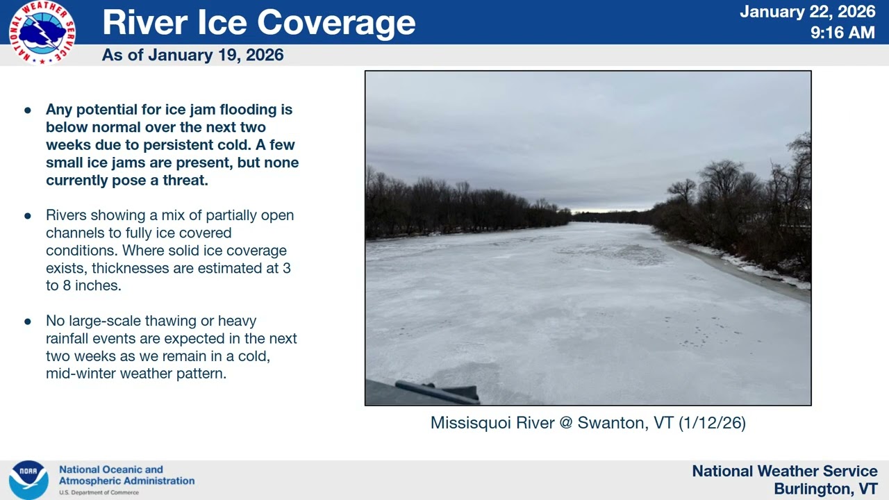 National Weather Service Winter Spring Flood Outlook #2