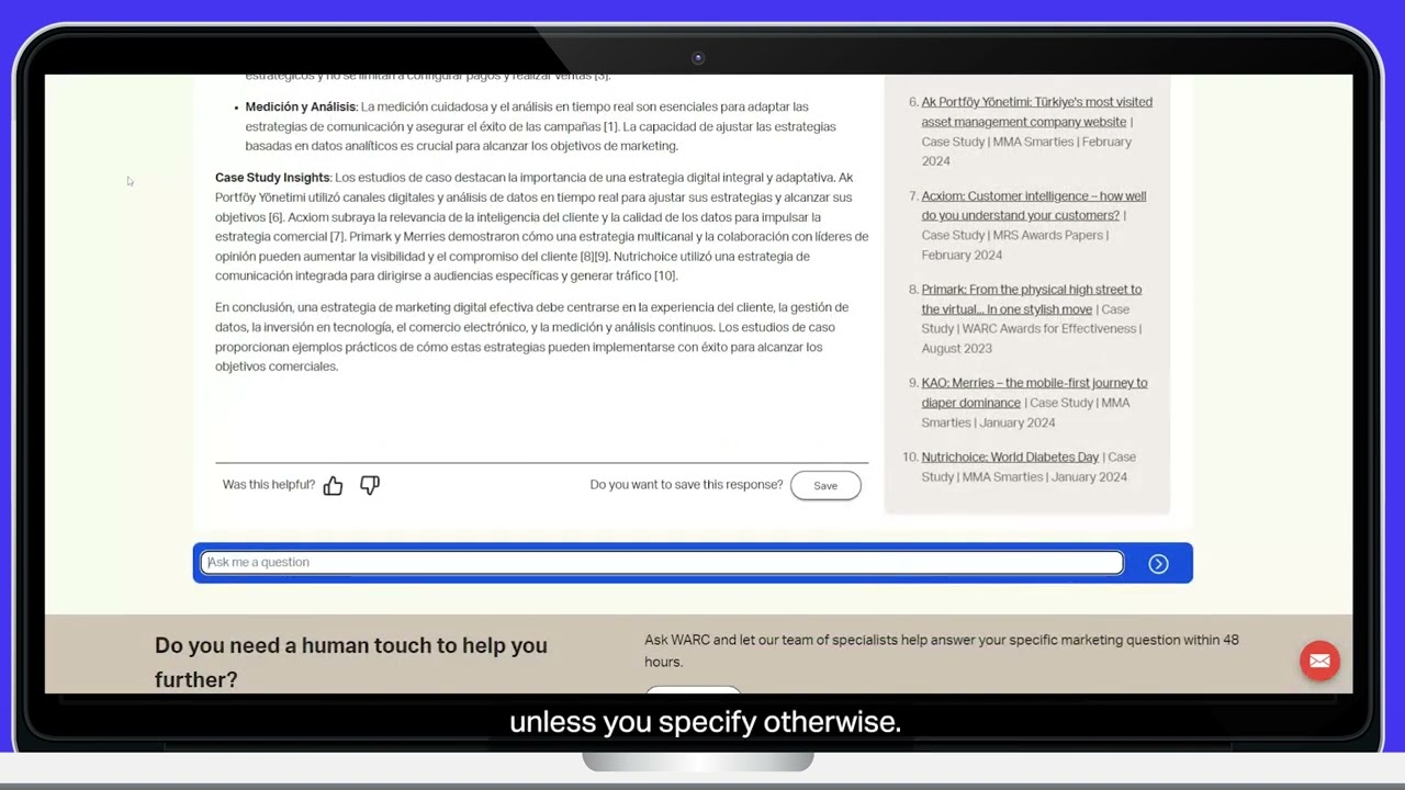 How to use WARC.AI to transform your marketing research