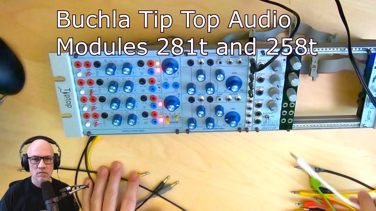 Short demo of Buchla TipTop Audio 281t and 258t