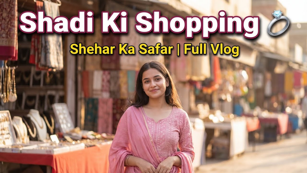 Shadi Ki Shopping 💍 | Gaon Se Shehar Ka Safar | Full Vlog