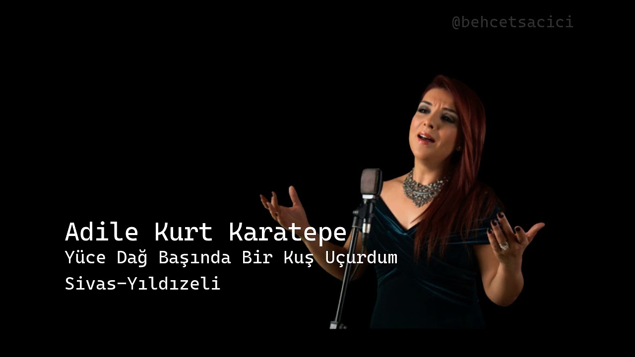 adile kurt karatepe yüce dağ başında bir kuş uçurdum sivas yıldızeli