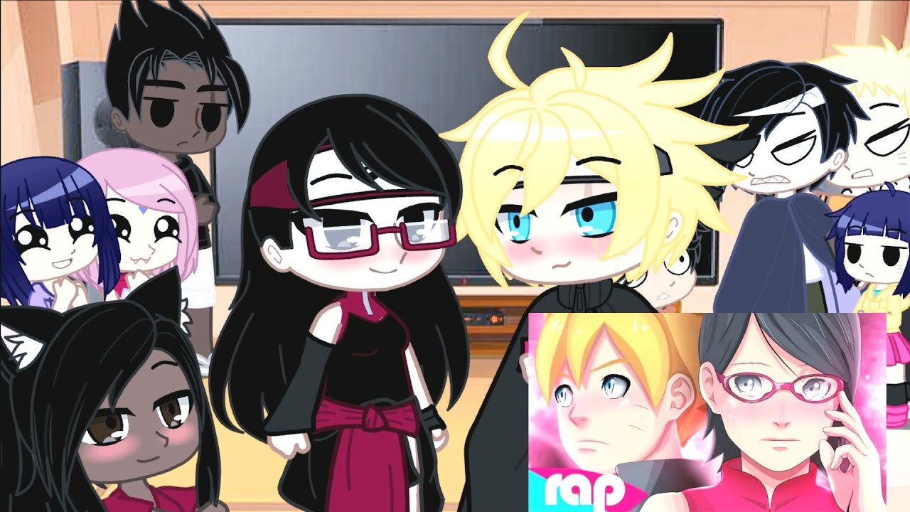 💖✨Familia Uzumaki,Uchiha e Carvalho Reagem ao: [Rap do Boruto e da Sarada|Eu e Você]✨💖Meckys✨🙂