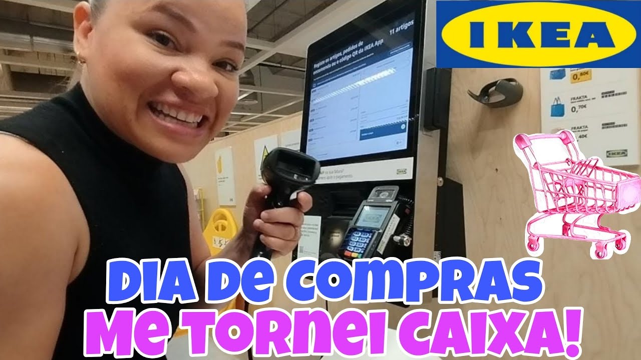 DIA DE COMPRAS! Fomos a loja IKEA Comprar M&oacute;vel para nossa DECORA&Ccedil;&Atilde;O da Sala. Fizemos tudo SOZINHOS!