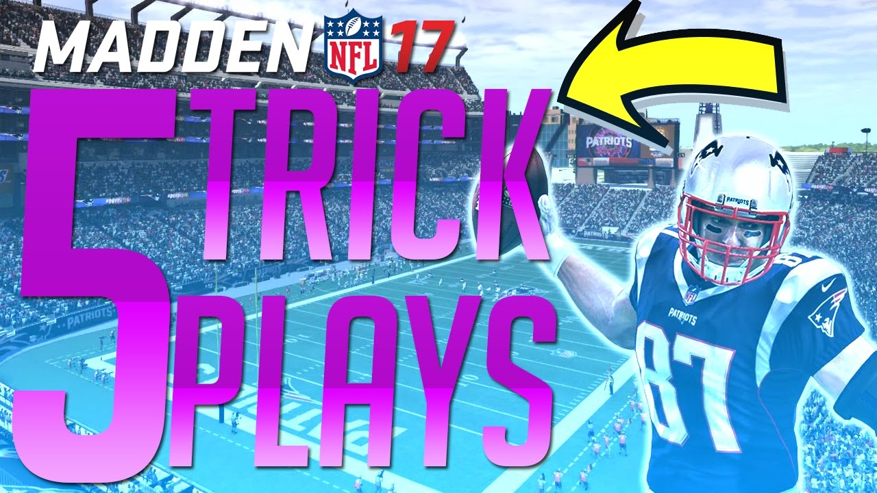 Top 5 Trick Plays in Madden 17!