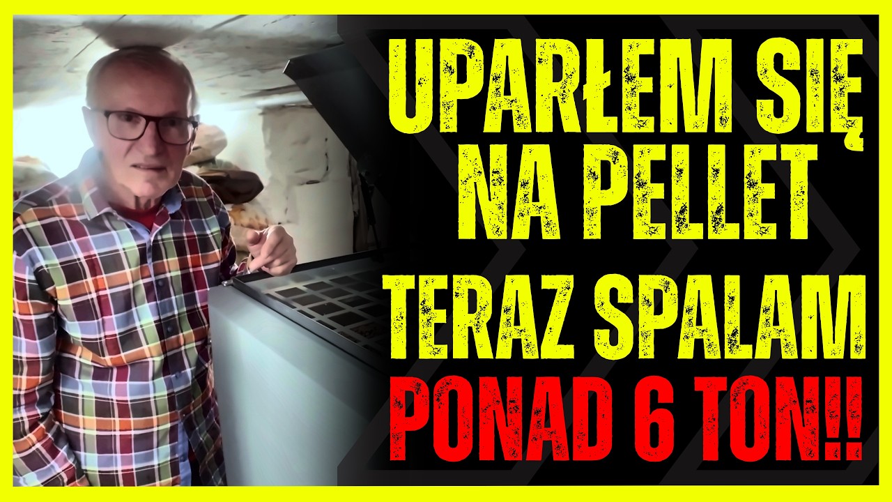 MIAŁEM KOCIOŁ NA EKOGROSZEK ZMIENIŁEM NA PELLET - CZY TO DOBRA DECYZJA? SPALAM DUŻO PELLETU!