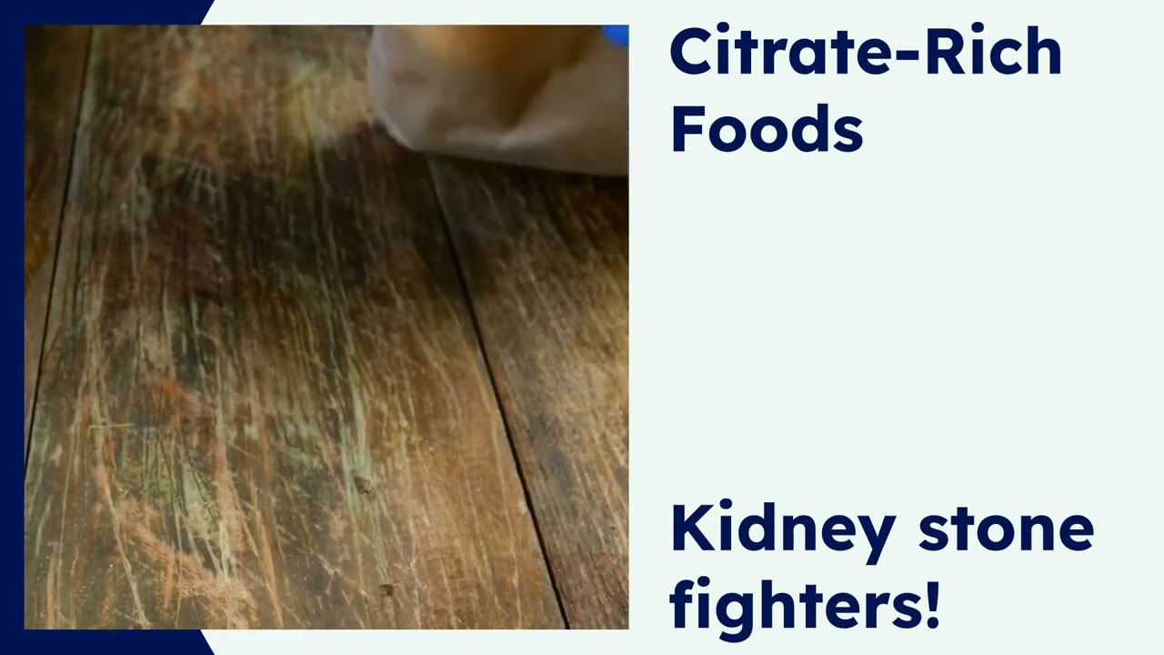 Kidney Stones and Juice: Understanding Oxalates and Citrates