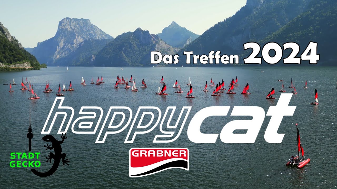 Happy Cat Treffen 2024 von @GrabnerBoot | in Ebensee am Traunsee im Salzkammergut | STADTGECKO.de 🦎