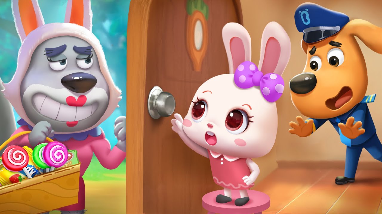 Who's at the Door | Don't Open the Door to Strangers | Sheriff Labrador | Babybus TV