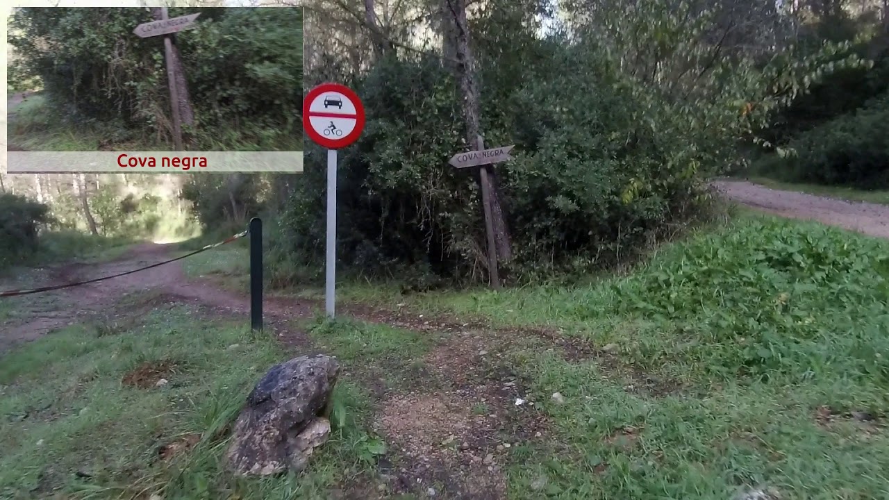 Pedaleando entre Vilanova i la Geltrú y la cova negra (3ª parte)