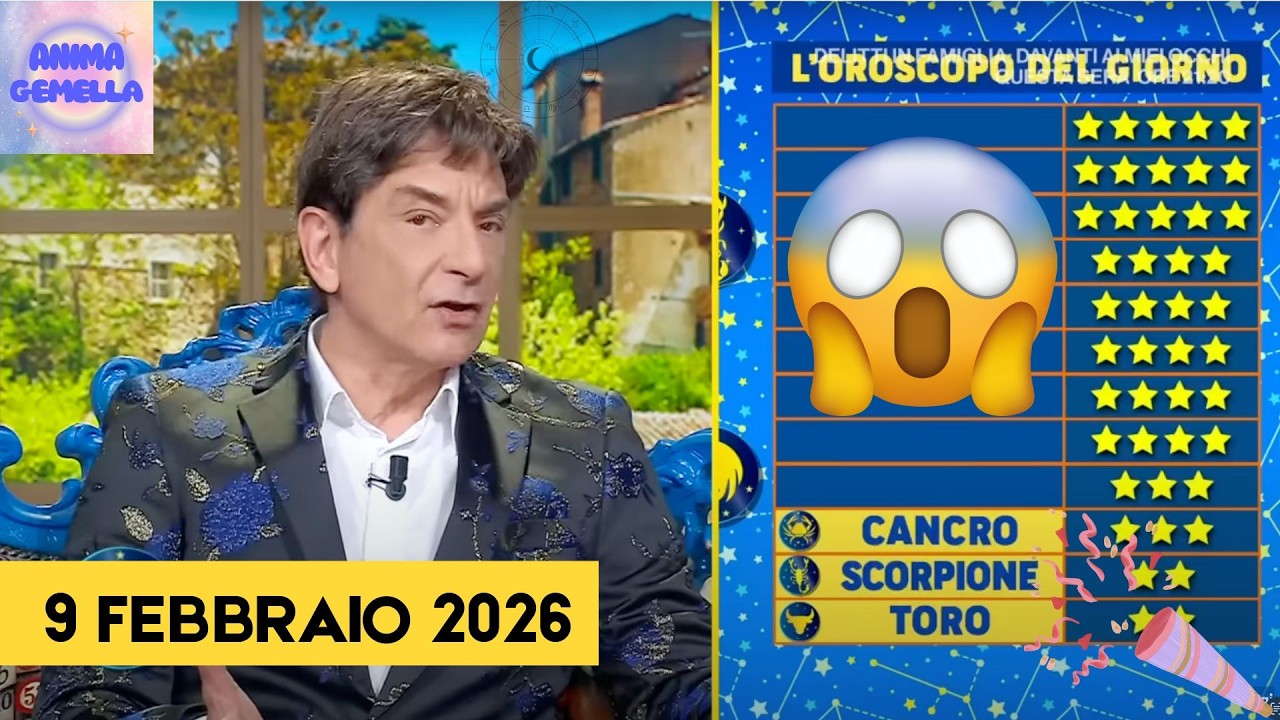 🔮 Paolo Fox Oroscopo 9 Febbraio 2026 Oggi: Tutte le Previsioni Astrologiche per i 12 Segni